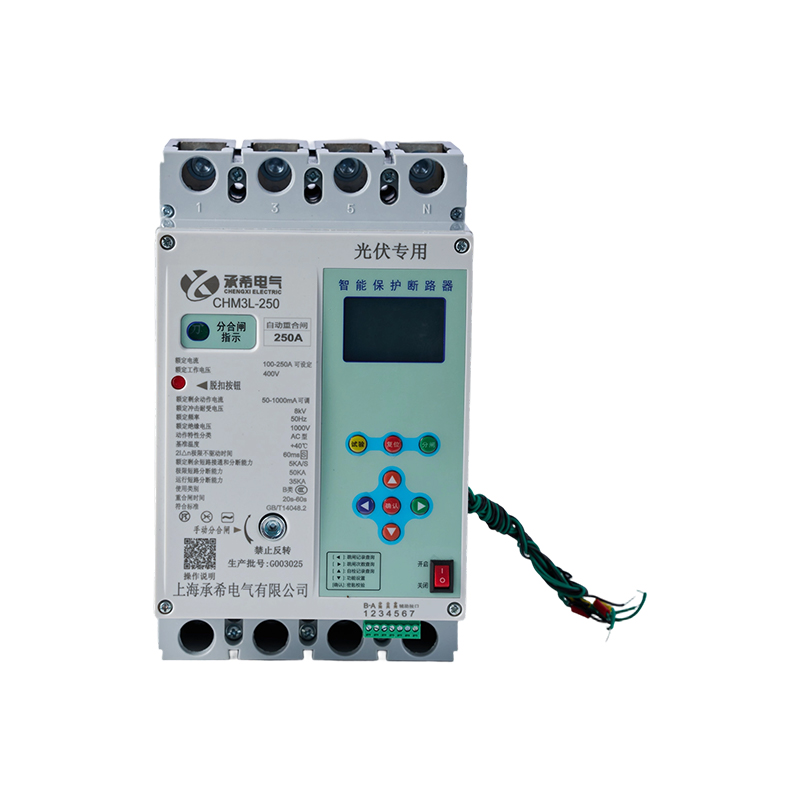 قاطع دائرة التسرب الذكي لإعادة الإغلاق من سلسلة CHM3L قاطع دائرة التسرب الذكي لإعادة الإغلاق من سلسلة CHM3L