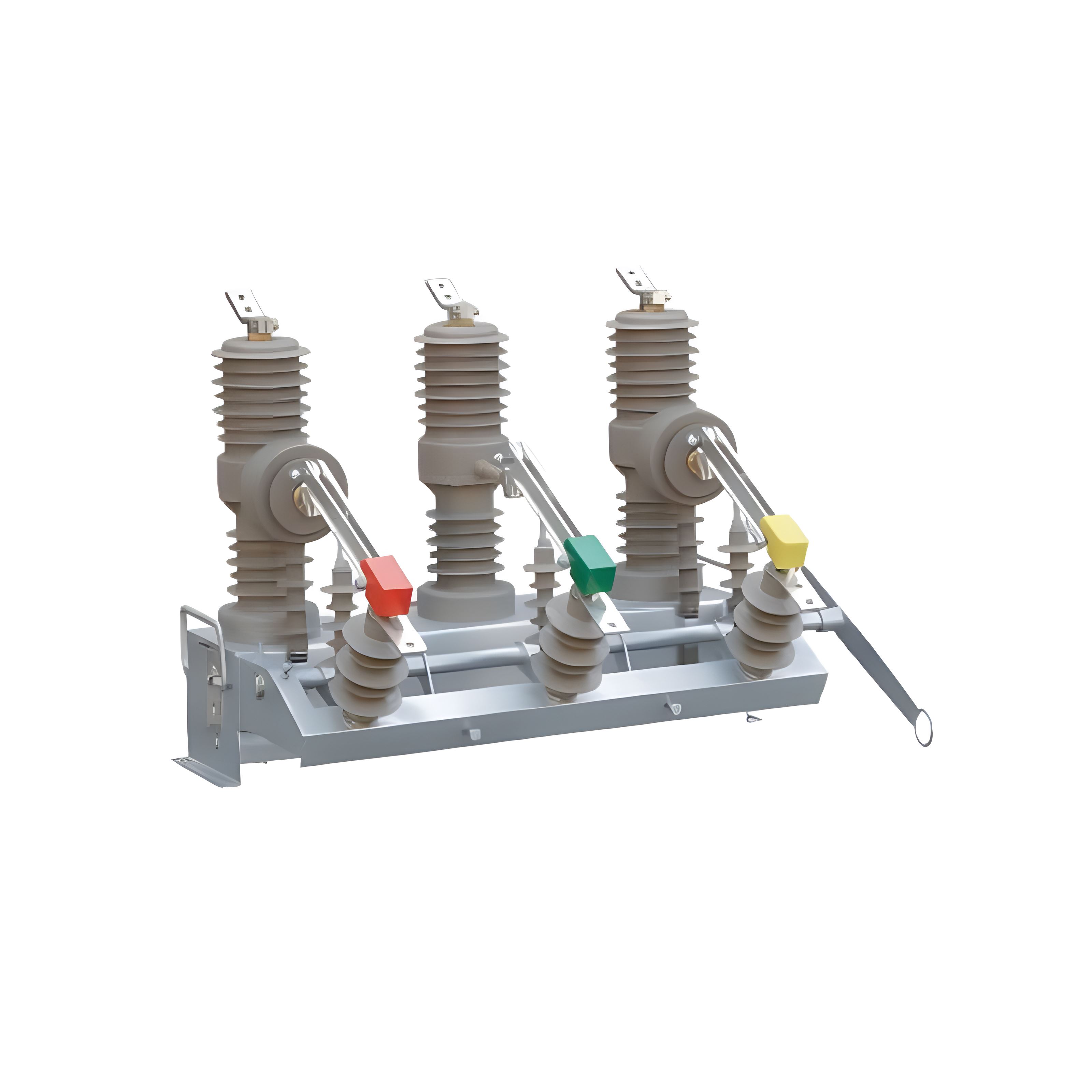 ZW32 قاطع الدائرة الفراغي اليدوي/الكهربائي للتركيب الخارجي بجهد 12 كيلو فولت