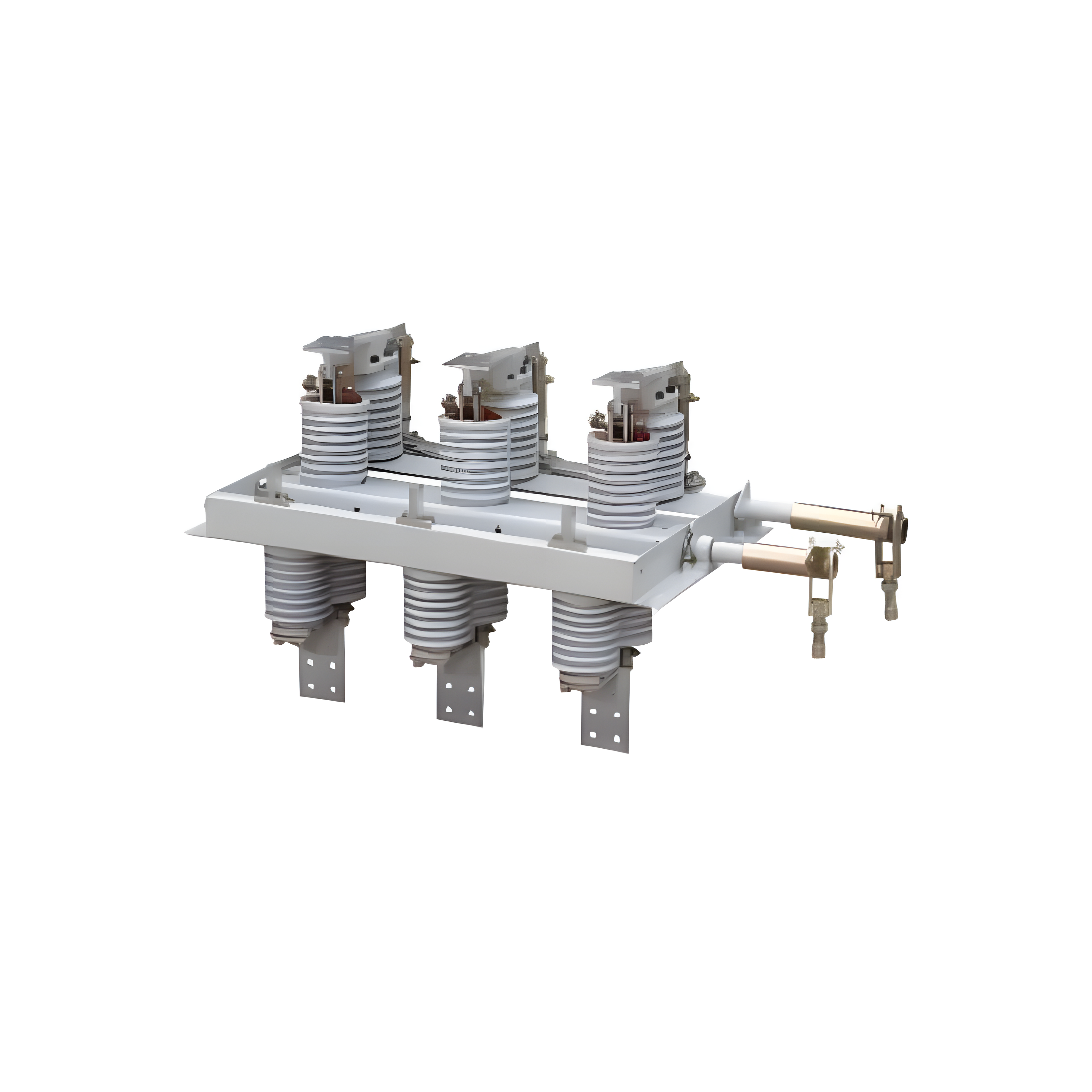 قاطع الدائرة الفراغي لفصل الجهد العالي للتركيب الخارجي بجهد 12 كيلو فولت قاطع الدائرة الفراغي لفصل الجهد العالي للتركيب الخارجي بجهد 12 كيلو فولت