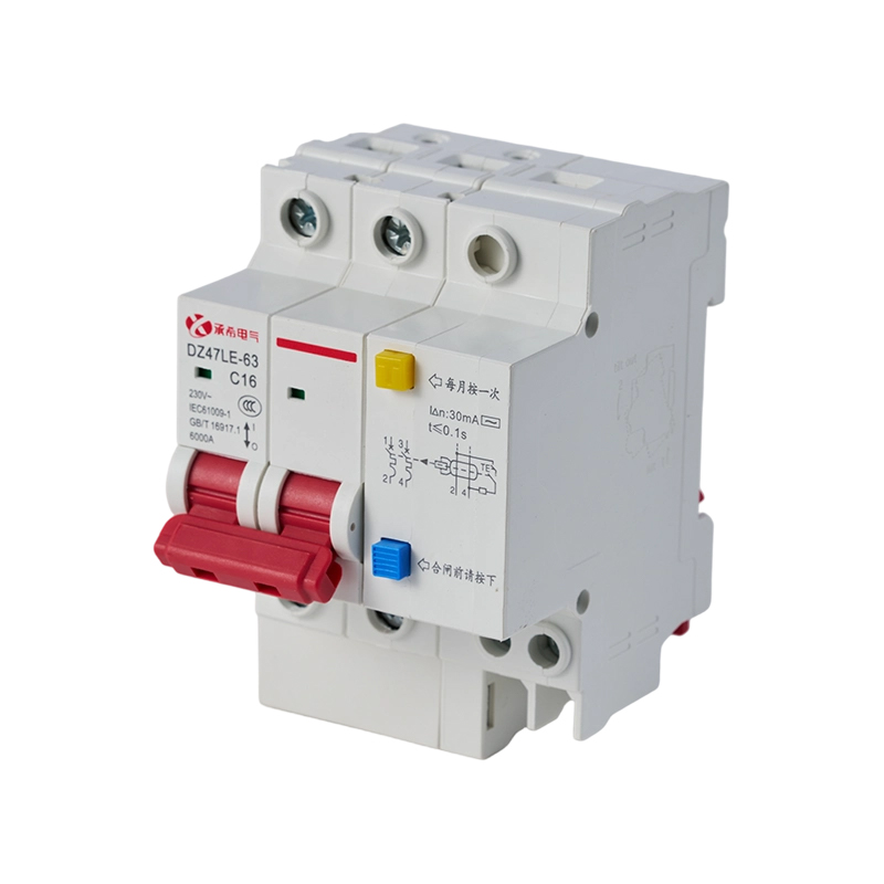 DZ47LE-63 D20 قاطع تسرب مصغر