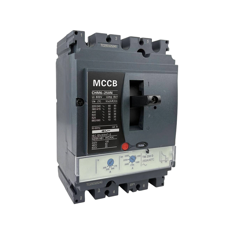 CHM6-250N 250A قابل للتعديل الحماية المغناطيسية الحرارية متعددة الجهد التكيف مصبوب قطاع دارة