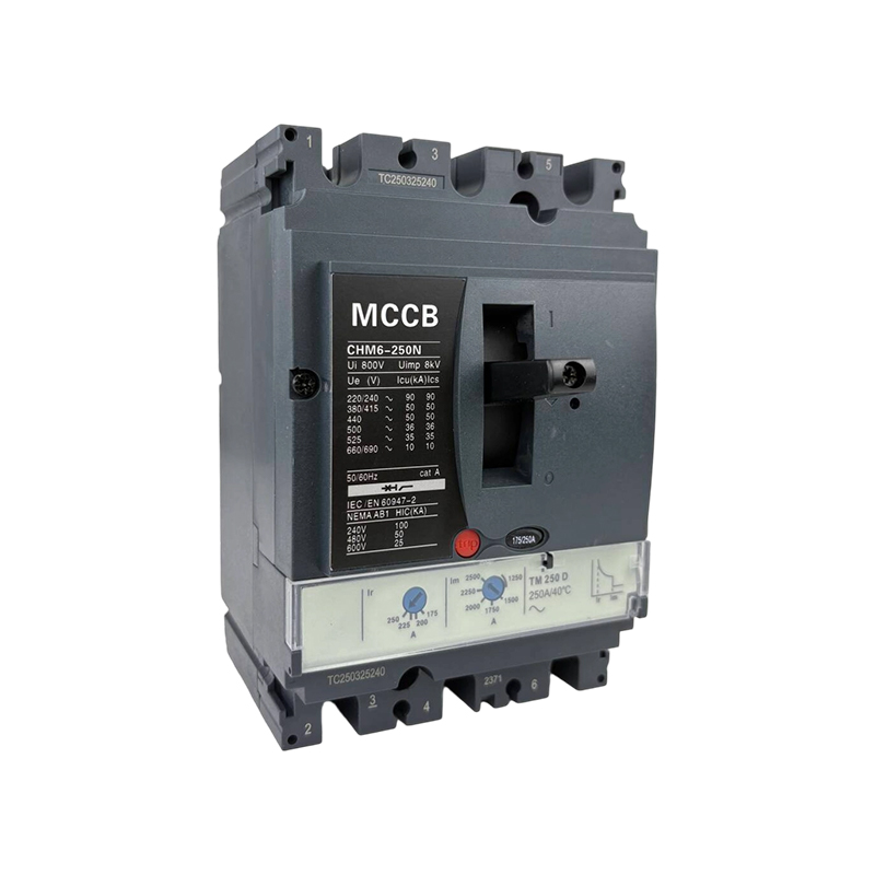 CHM6-250N 250A قابل للتعديل الحماية المغناطيسية الحرارية متعددة الجهد التكيف مصبوب قطاع دارة